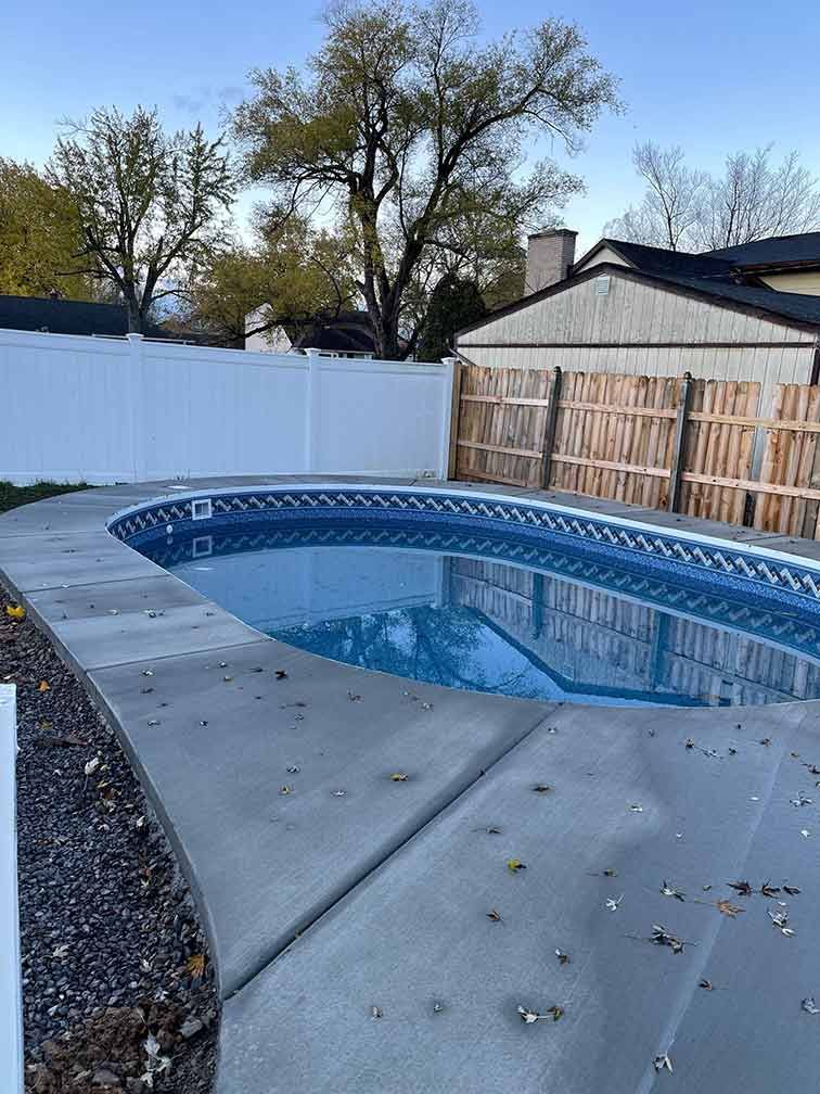 backyard pool